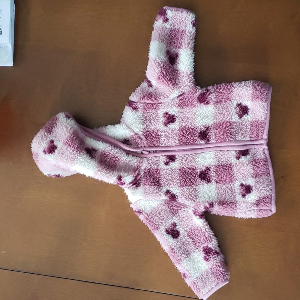 Disney Pink and purple baby girl minnie fleece